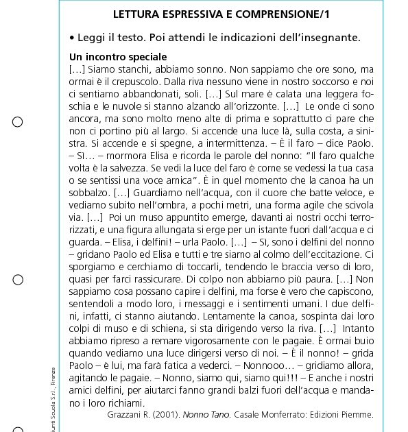 Lettura Espressiva E Comprensione 1 Giunti Scuola