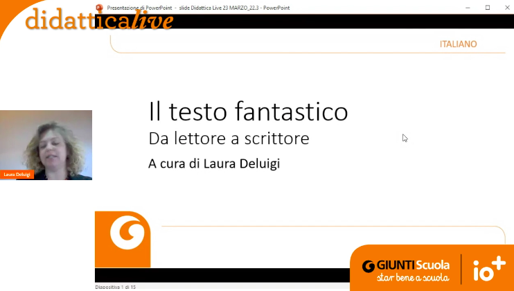 Registrazione Il Testo Fantastico Da Lettore A Scrittore Giunti Scuola