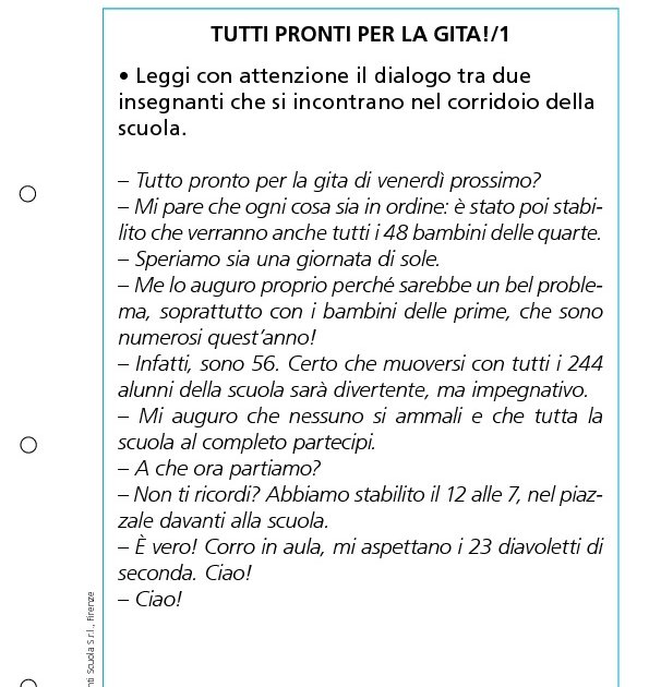 Tutti Pronti Per La Gita Giunti Scuola